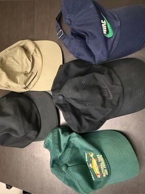 Nike / Uniqlo / Madewell / J. Crew Baseball Caps - Lot Of 5